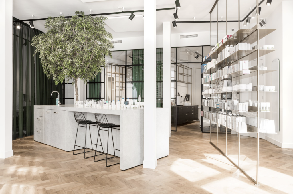 interieur schoonheidssalon